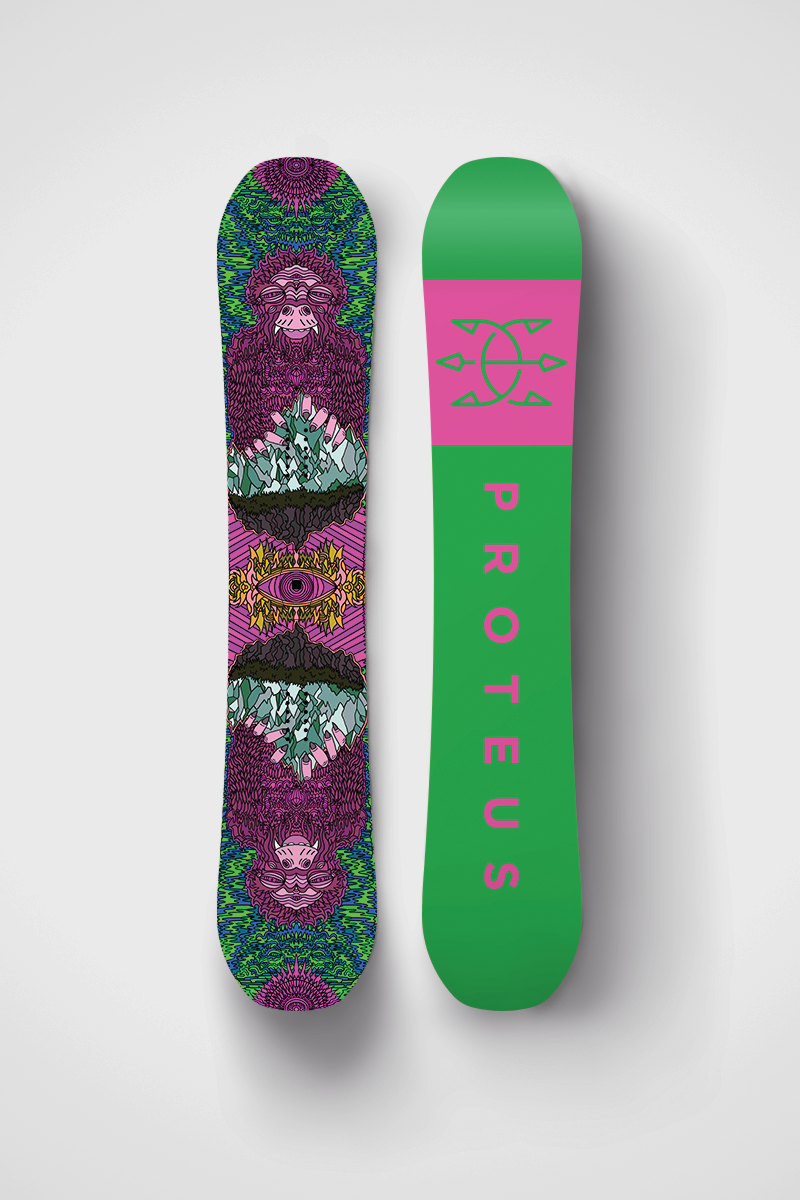 sasquatch snowboard