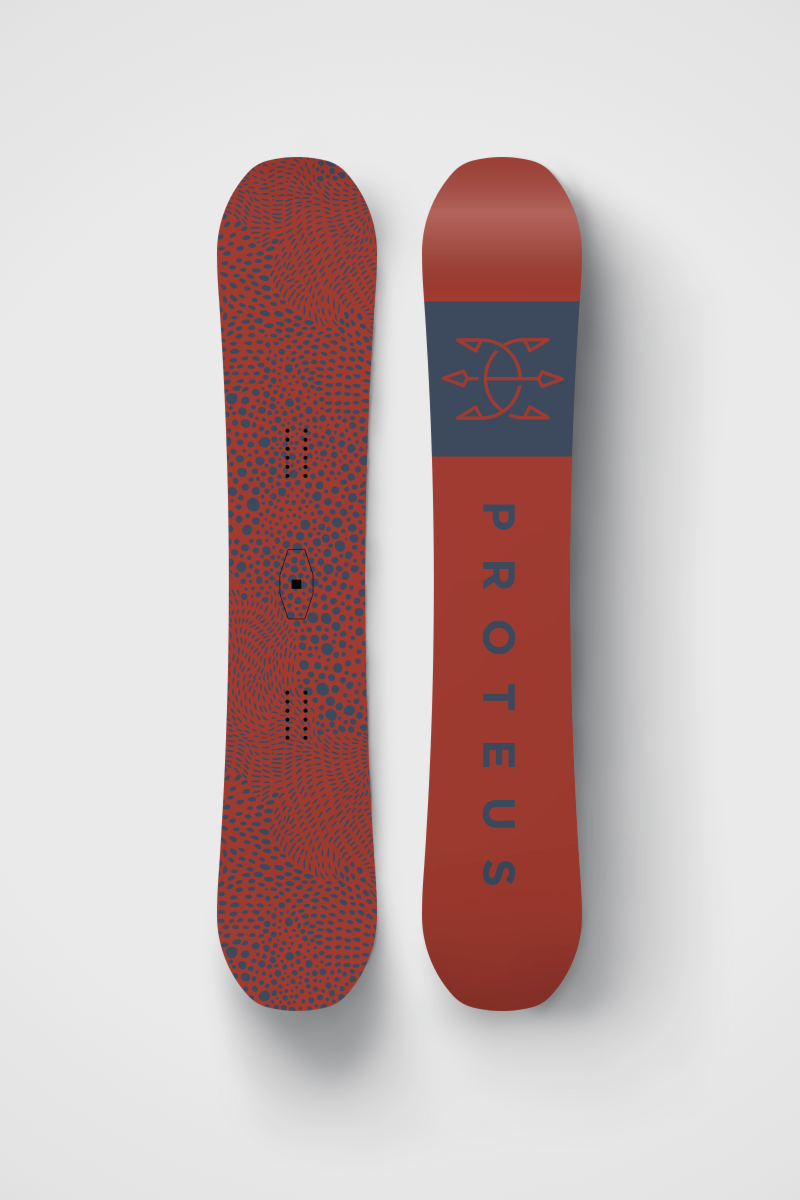 WAND SNOWBOARDS AQUA 赤スノーボード WANDsnowboards